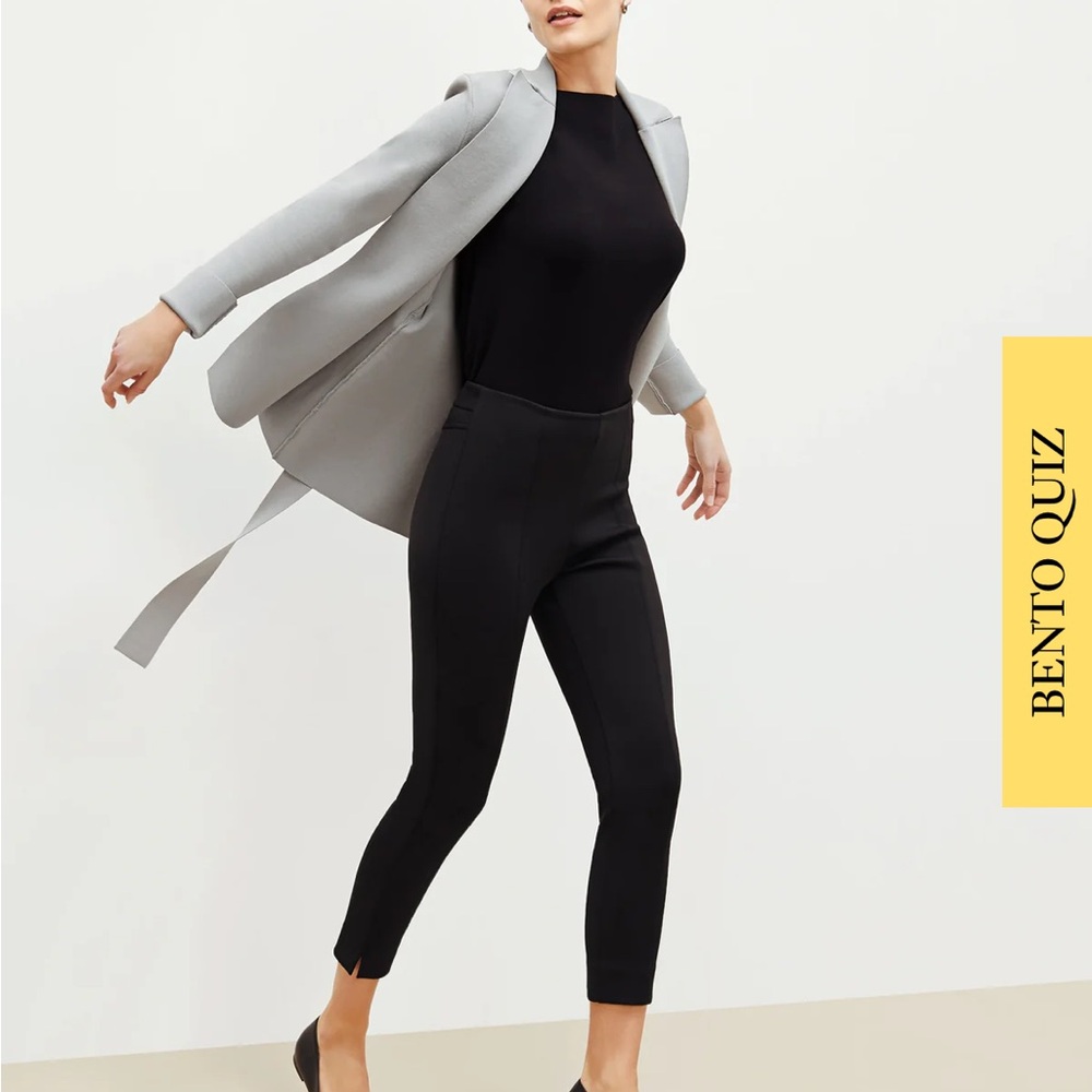 MM LaFleur “Shaw” Women's Classic Black Pants